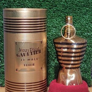 Jean Paul Gaultier Le Male Elixir Gold Bottle